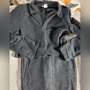 H&M Mama Black Maternity Knitwear set Size L